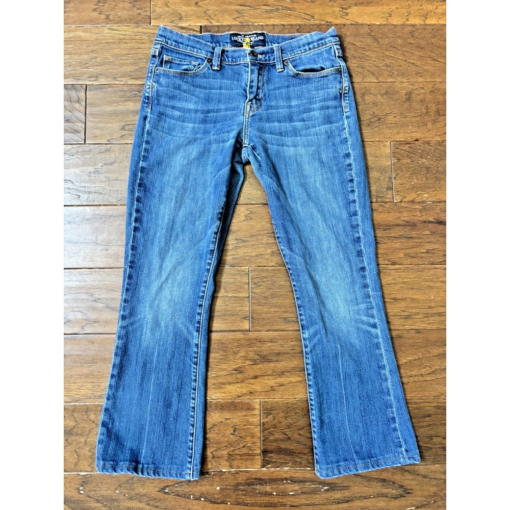 Lucky Brand Womens Sofia Boot Jeans Size 6/28 Blue Cotton Blend‎ Bootcut Denim